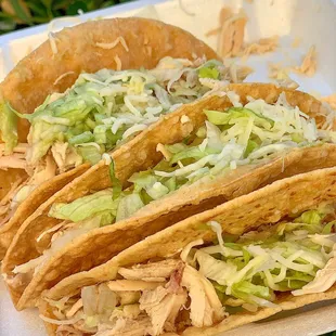 Hard Shell Chicken Tacos