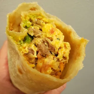 California Breakfast Burrito