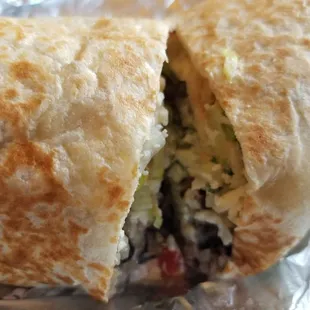 The burritos are so good!