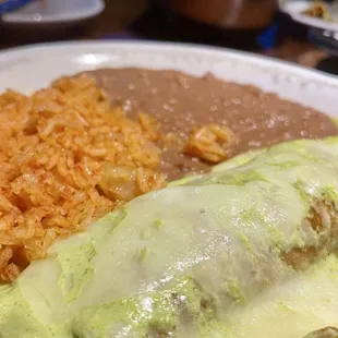 Poblano enchiladas