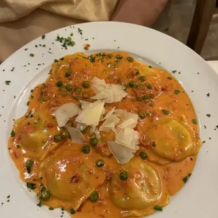 Lobster ravioli