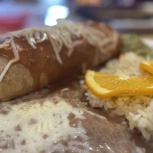 8. Chimichanga Combo