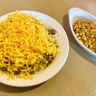 Chili Mac w/ Corn
