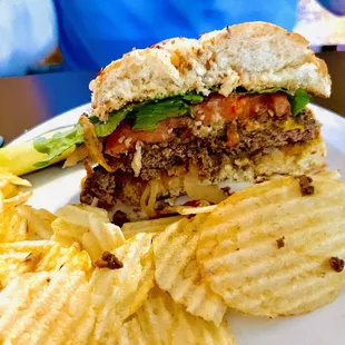burgers, food, burger