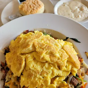 Build your own Skillet loaded with ribeye