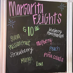margarita flights