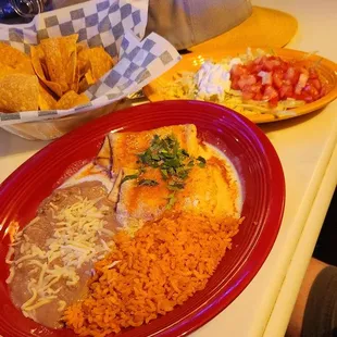 Lobster Chimichanga.  ~$18.99.  Delicious!