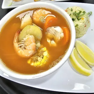 Seafood soup