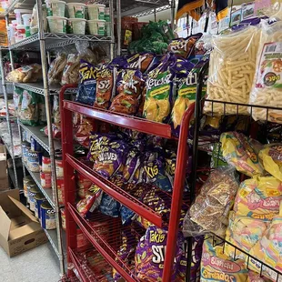 a grocery store filled with food