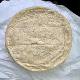 Steaming hot tortillas