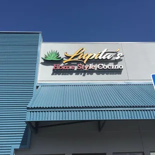 the front of lupita's