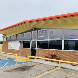 The building on the outside