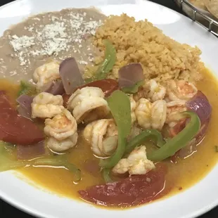 Camarones rancheros