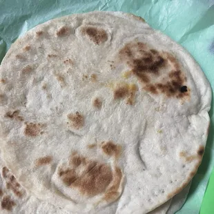 The tortillas were hard and chewy and definitely NOT FRESH!!! Gross