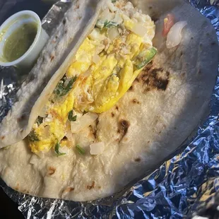 Eggs a La Mexicana. If was aiight.