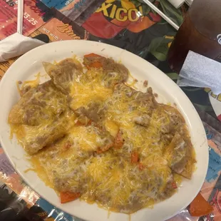 These nachos were really good