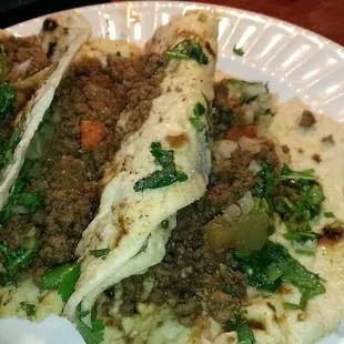 Piccadilla tacos, I had them add the onions and cilantro.
