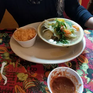 The Caldo was mild and yummy!