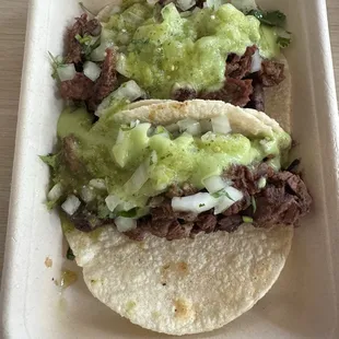 Asada tacos ! It's about time we can get some good food in the food court of Cerritos mall !! Thank you Lupita's