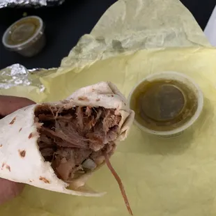 Burrito de carnitas