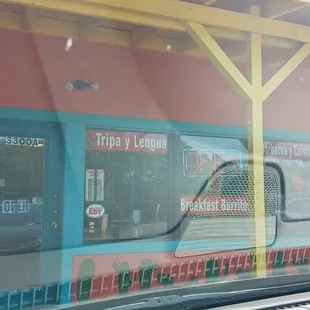 a view of the outside of a restaurant