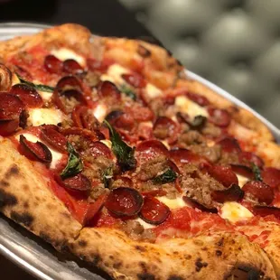 pizza, food