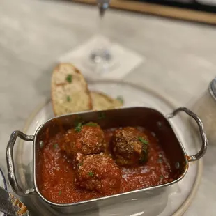 Decent meatballs.