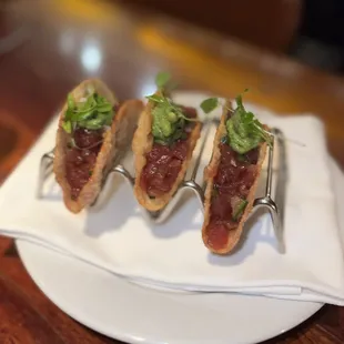 Tuna Tacos (~$24)