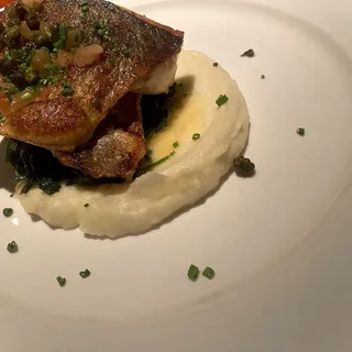 Pan Seared Black Bass
