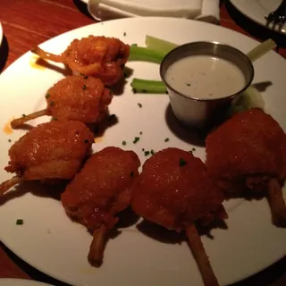 Buffalo Chicken Lollipops