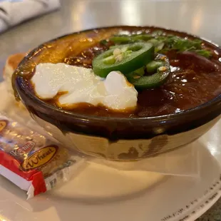 Bogie's chili.