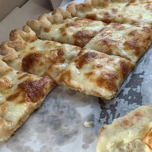 Garlic butter pizza