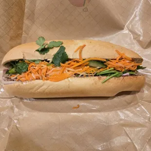 I shared this sandwich with 3 people.