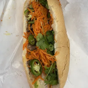 Grilled Beef Banh Mi