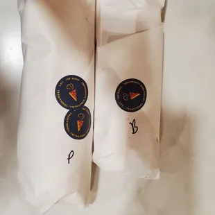 Wrapped snadwiches, To Go