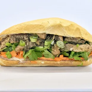 Pan Fried Chicken Banh Mi Sandwich is our fan's favorite