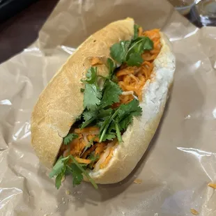 Bbq pork bahn mi