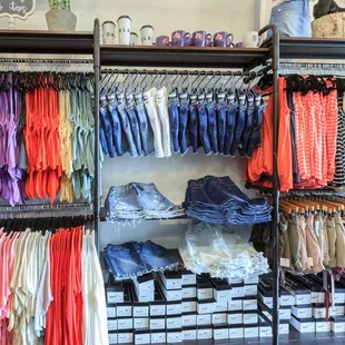 Large selection of trendy apparel at great prices!