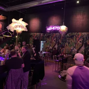 people sitting at a bar