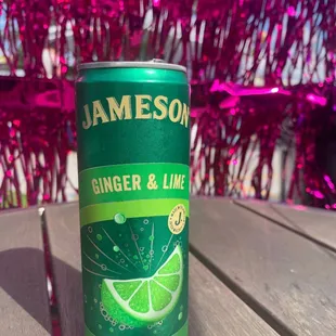 Jameson Ginger &amp; Lime