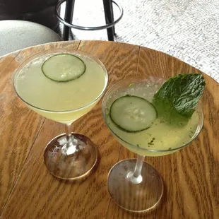 Cucumber Ginger Gimlet