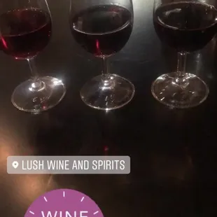 Red Wine Flight