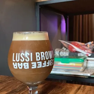 Nitro Cold Brew with coconut milk