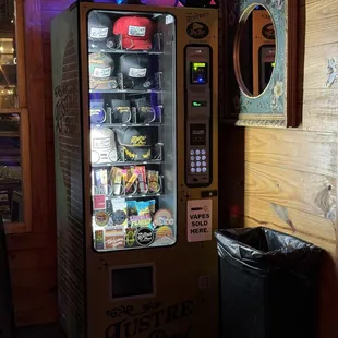 Merch vending machine
