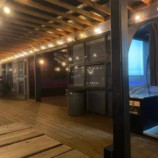 the inside of a restaurant