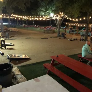 Outdoor seating area