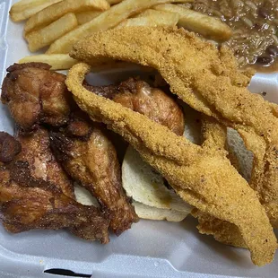 Fish &amp; Wings Combo...