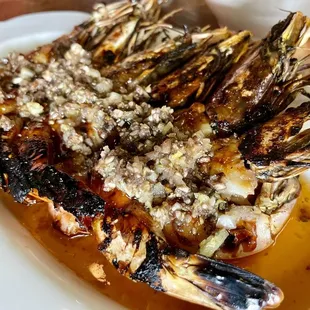 Barbecue shrimp - delicious