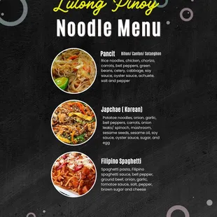 Classic Filipino Favorite Noodle/ Pasta Dishes