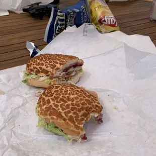 Turkey Sandwich on Dutch Crunch